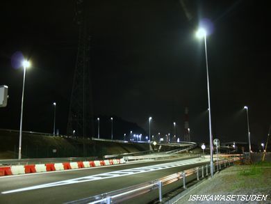 都留ＩＣ夜景